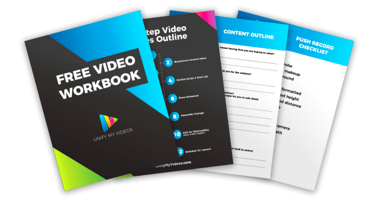 Free Video Workbook - Unify My Videos